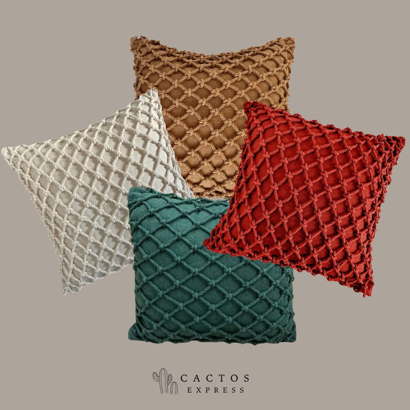 Capa de Almofada de Corda - Cactos Express
