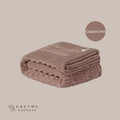 Manta Peseira Tricô Com Franja Sofá/Cama Casal, Queen, King - Cactos Express